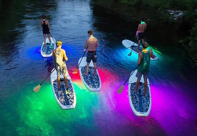 illuminated sup paddle