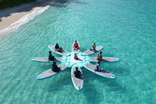 paddle yoga